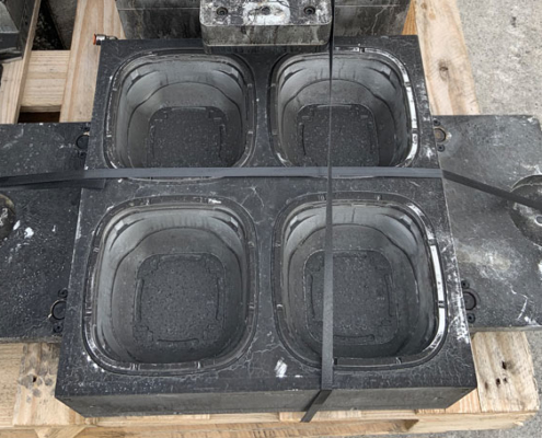 Produce mould before cleaning